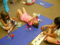 Getting ready to go back to school is fun with Camp Play and Learn.